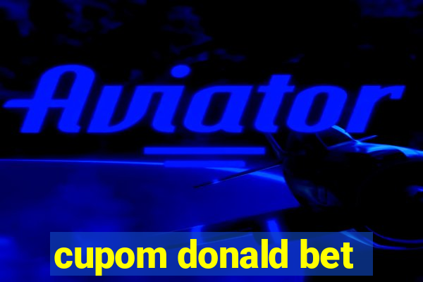 cupom donald bet